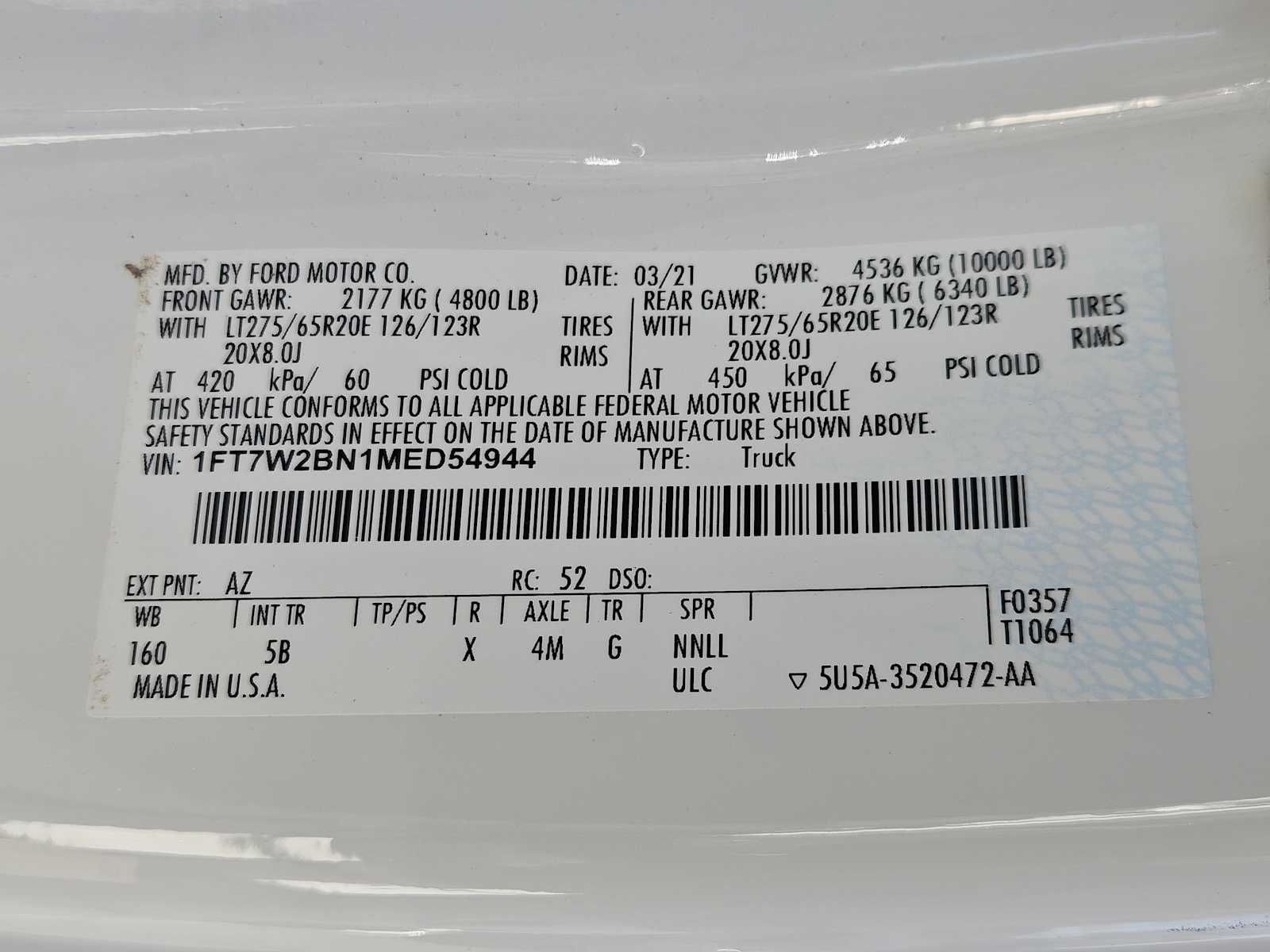 Thumbnail: 2021 Ford Econoline - 31