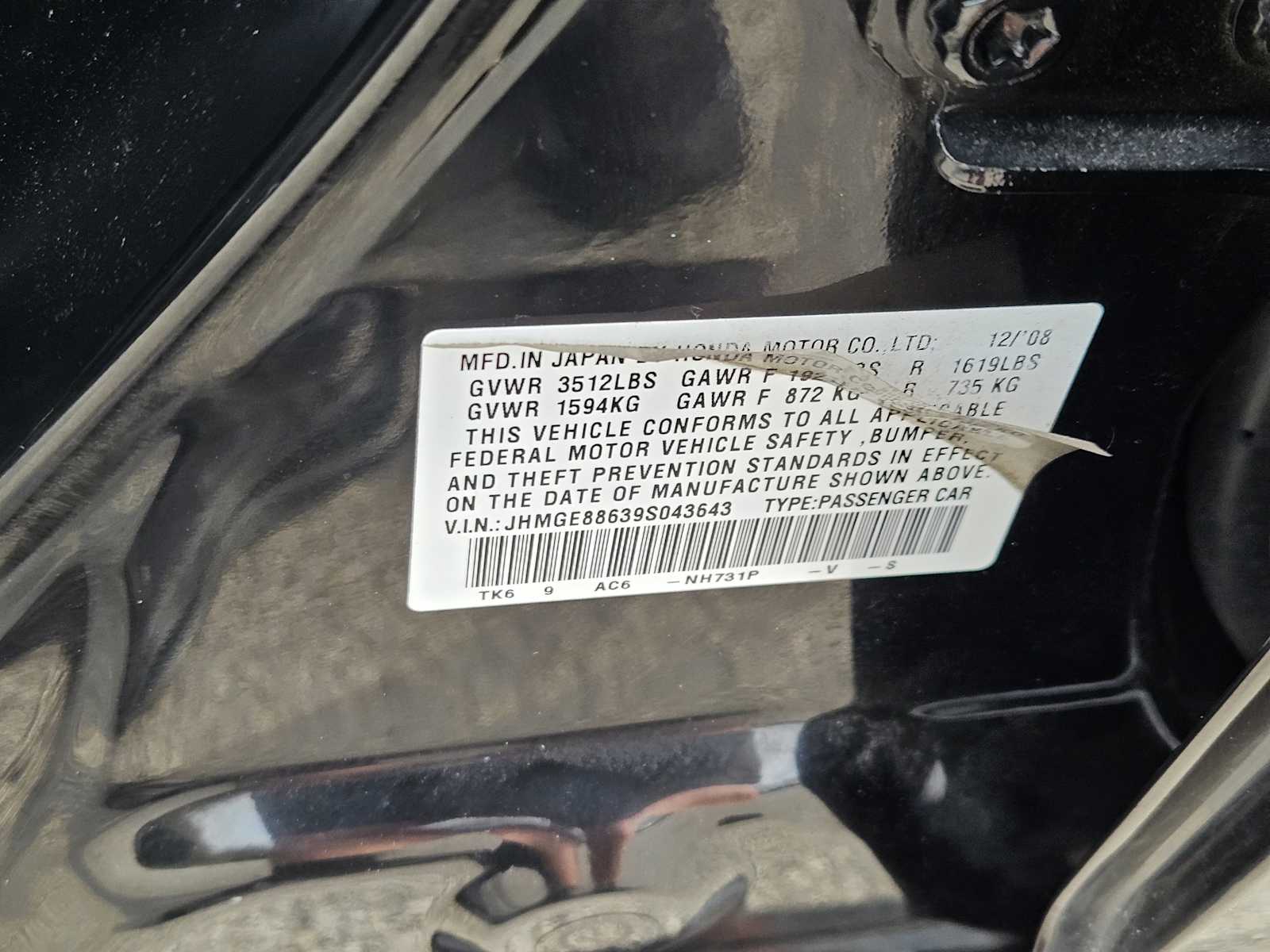 Thumbnail: 2009 Honda Fit - 29