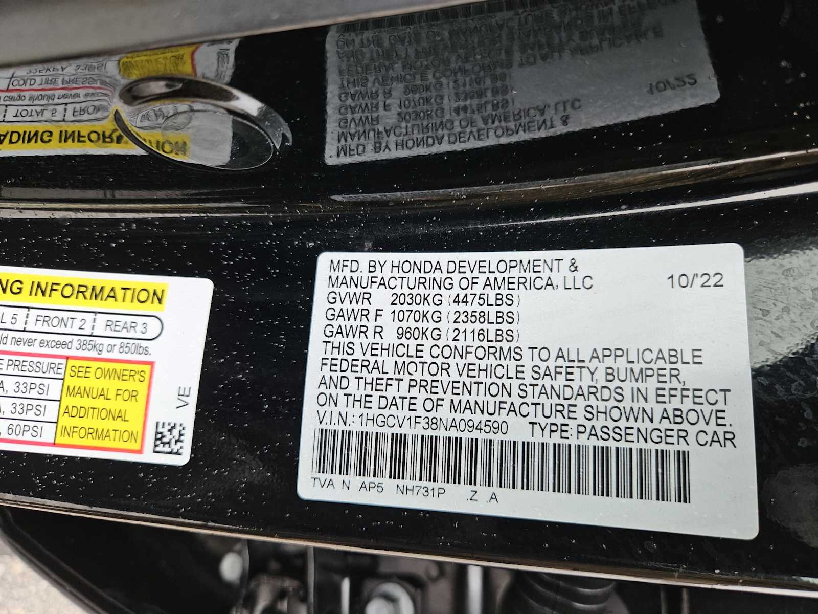 Thumbnail: 2022 Honda Accord - 31