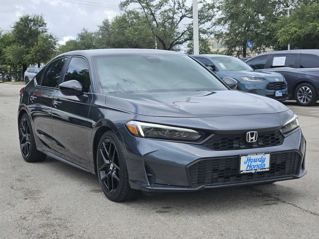 Certified 2025 Honda Civic Sport Hatchback