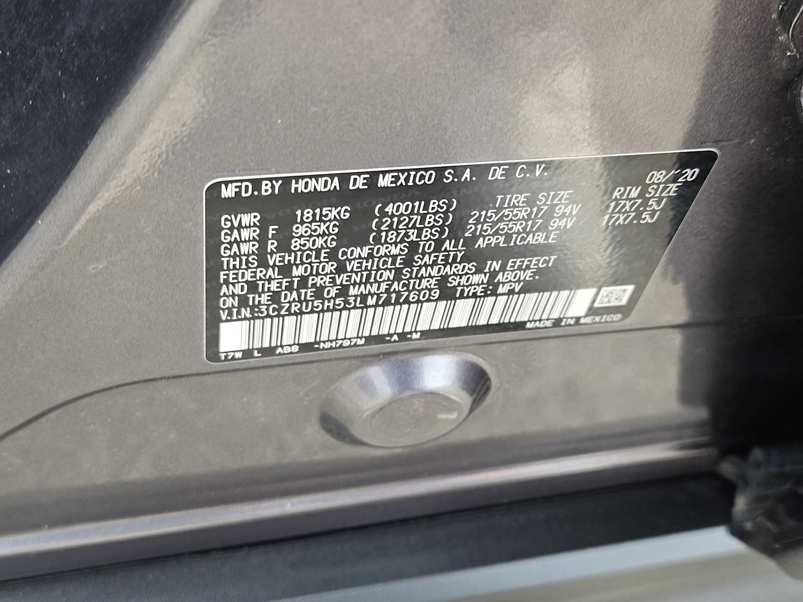 Thumbnail: 2020 Honda HR-V - 31