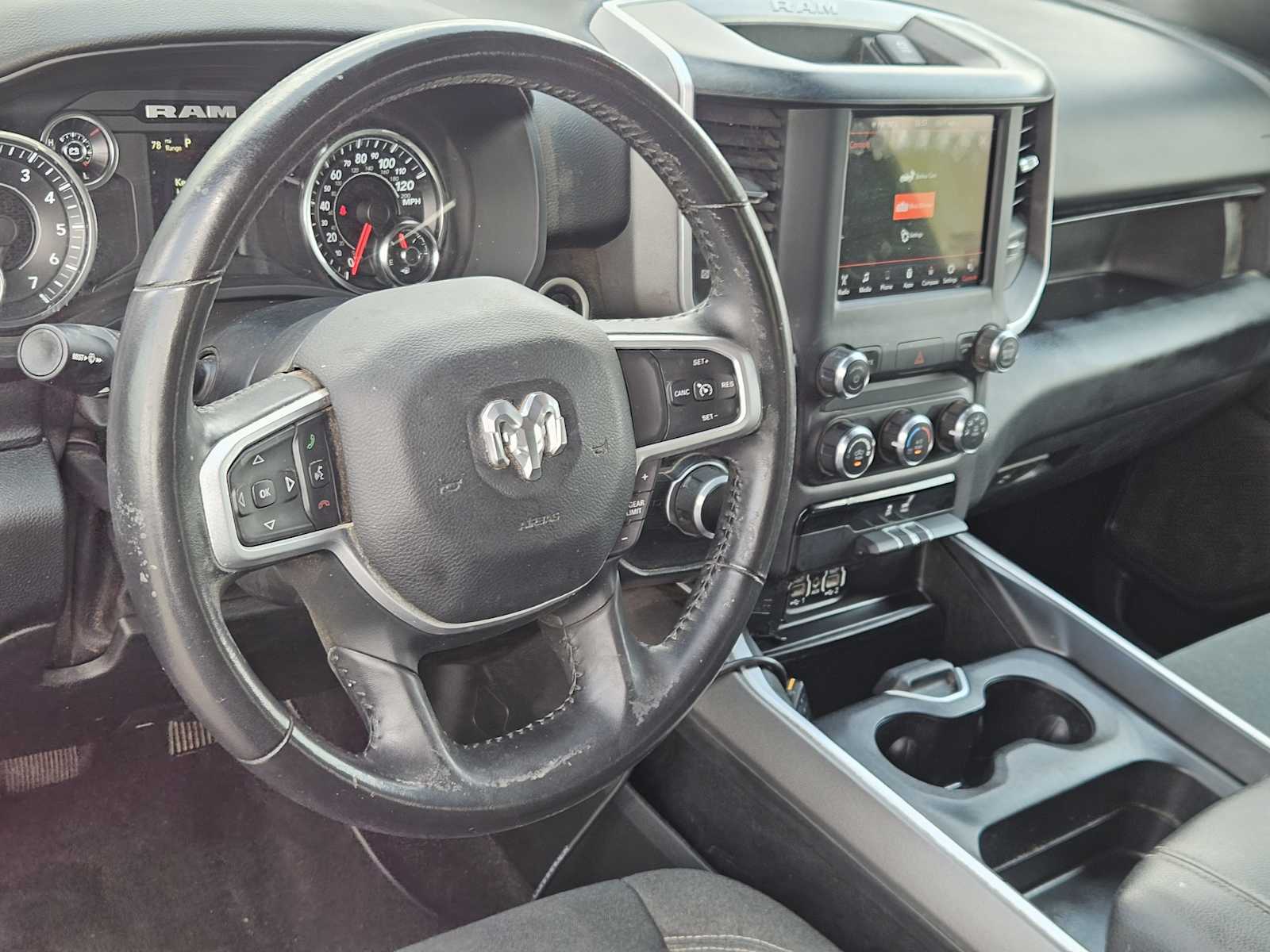Used 2021 RAM Ram 1500 Pickup Big Horn/Lone Star with VIN 1C6RREFT9MN542872 for sale in Austin, TX