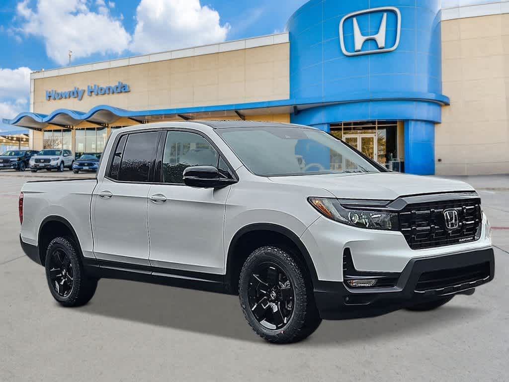 New 2026 Honda Ridgeline Black Edition Two-Tone Truck Crew Cab