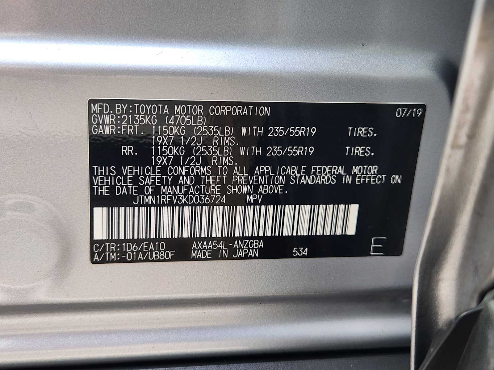 Thumbnail: 2019 Toyota RAV4 - 34