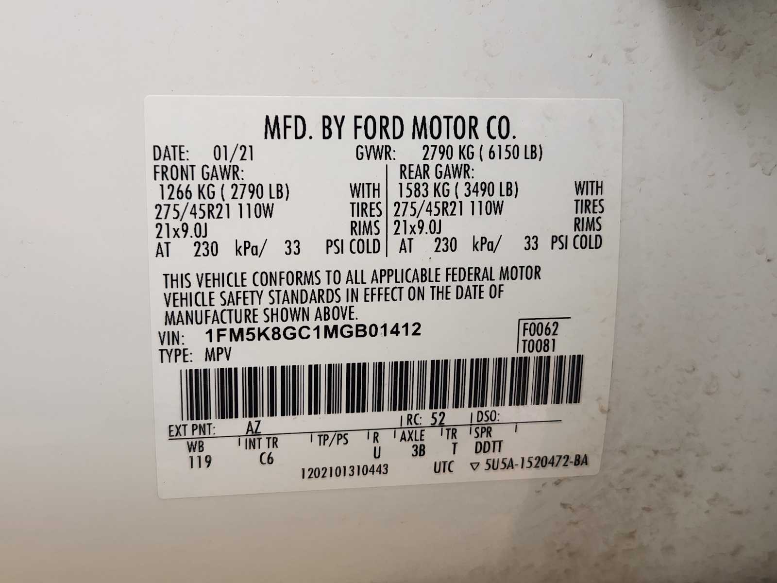 Thumbnail: 2021 Ford Explorer - 34