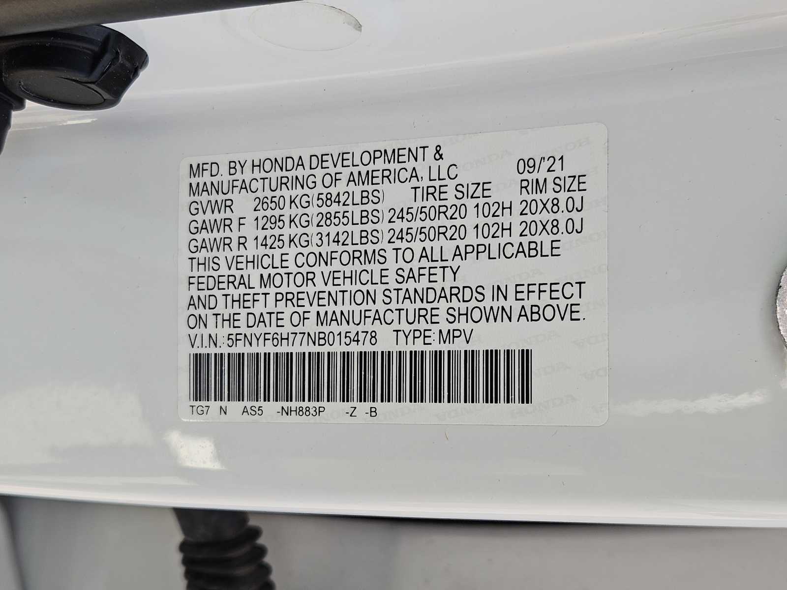 Thumbnail: 2022 Honda Pilot - 35