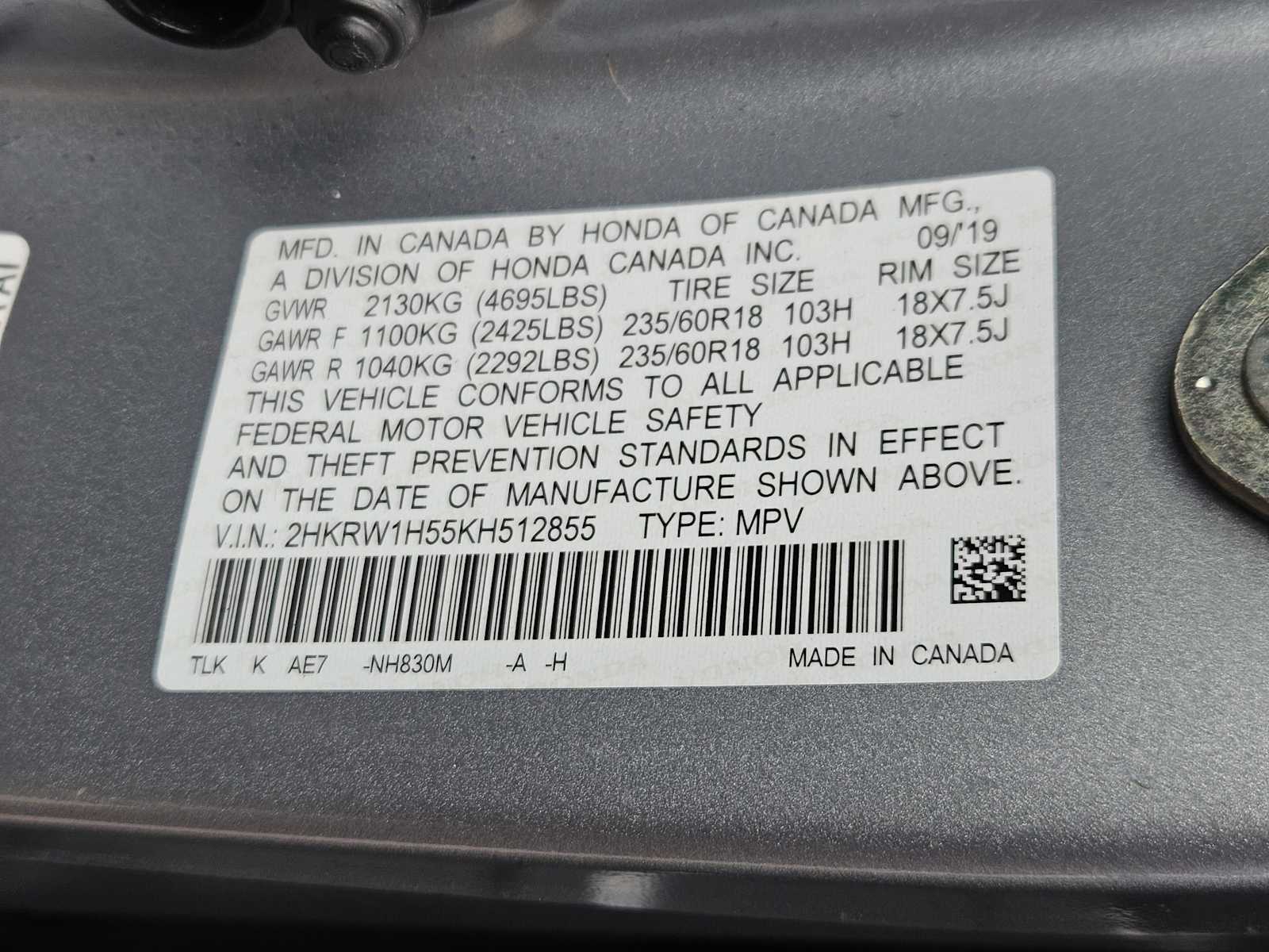Thumbnail: 2019 Honda CR-V - 31