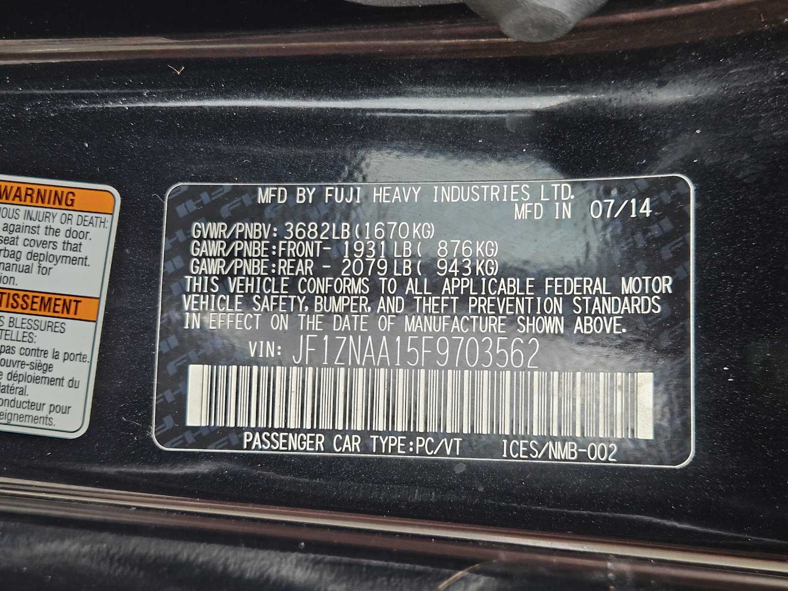 Thumbnail: 2015 Scion FR-S - 29