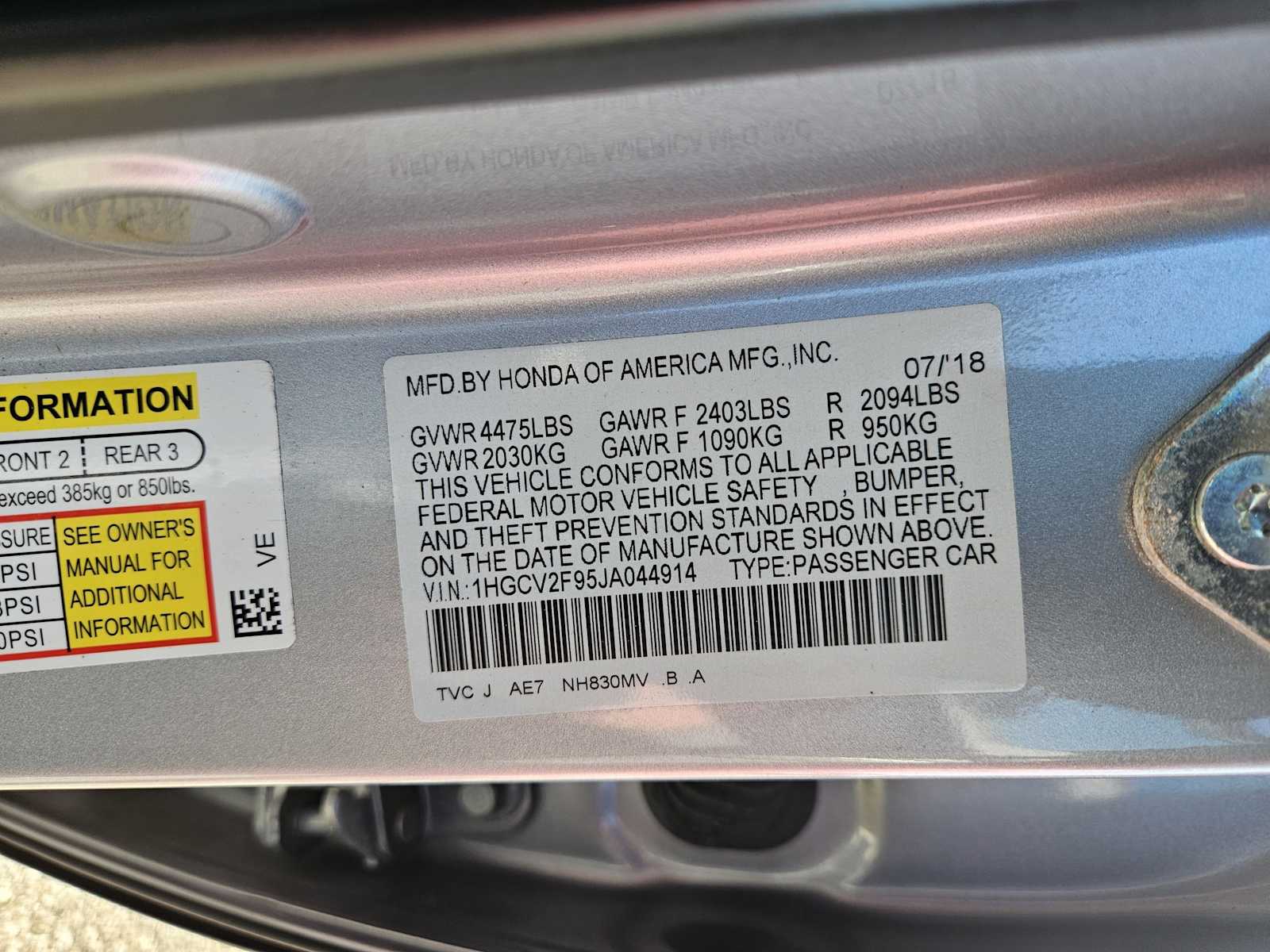Thumbnail: 2018 Honda Accord - 35