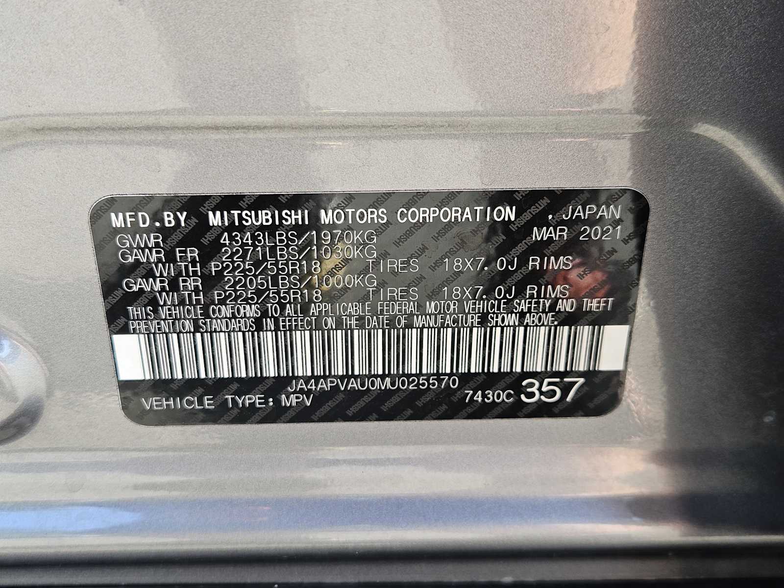 Thumbnail: 2021 Mitsubishi Outlander Sport - 31