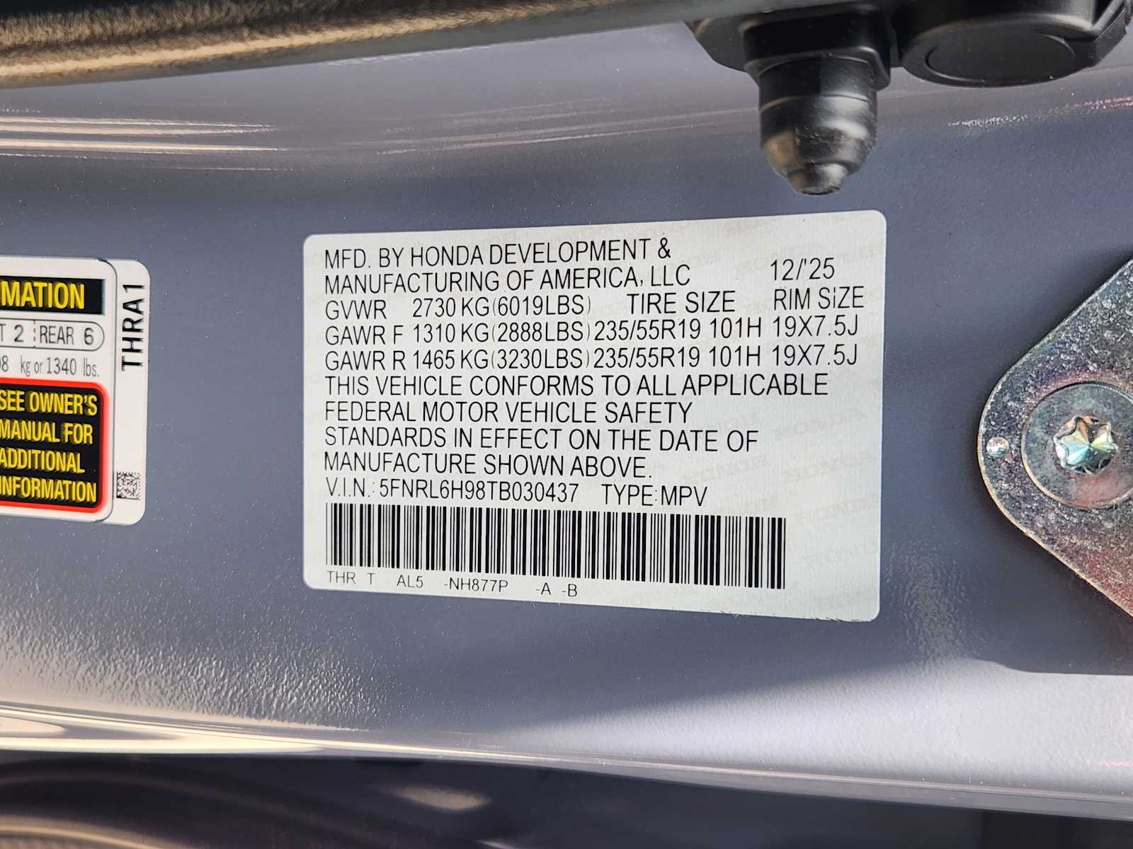 Thumbnail: 2026 Honda Odyssey - 35