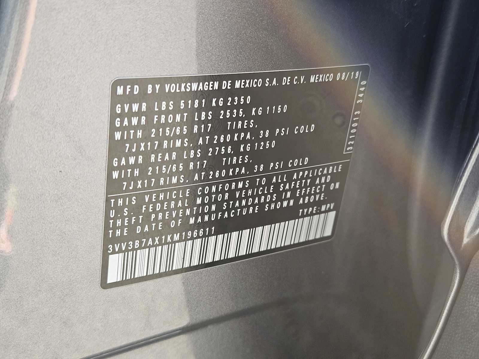 Thumbnail: 2019 Volkswagen Tiguan - 30