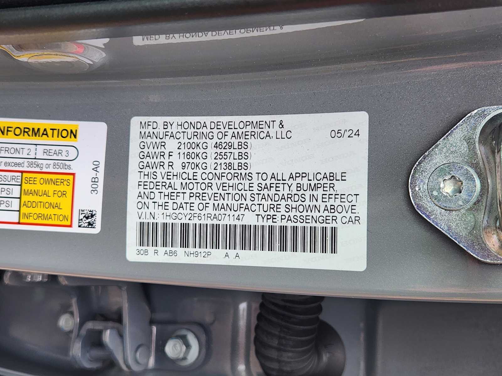 Thumbnail: 2024 Honda Accord - 34