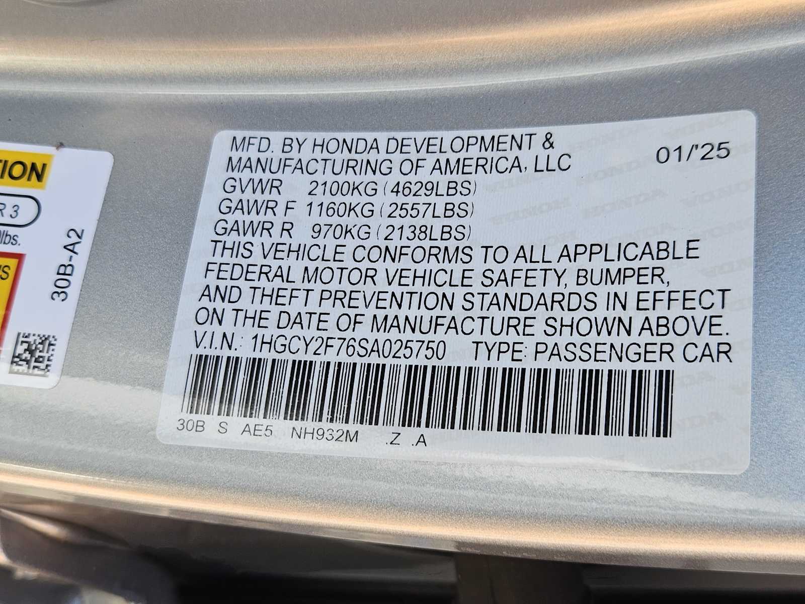 Thumbnail: 2025 Honda Accord - 31