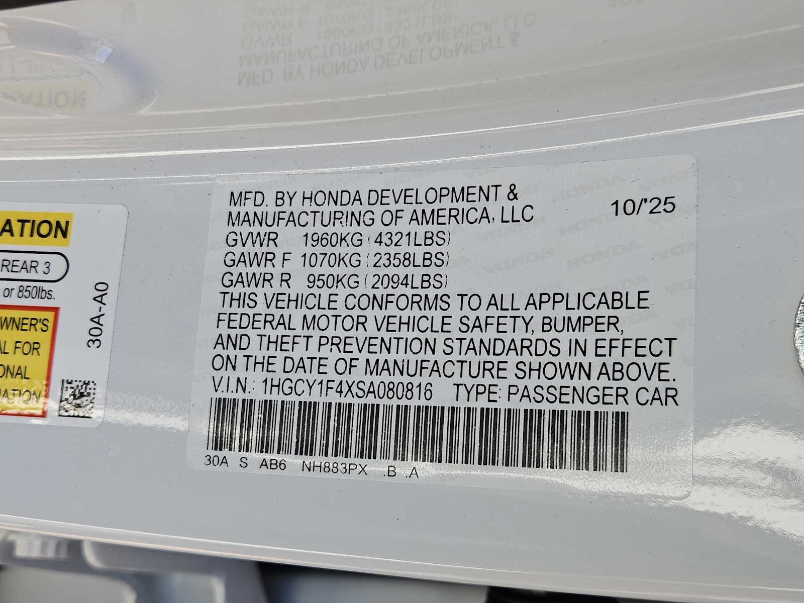 Thumbnail: 2025 Honda Accord - 31