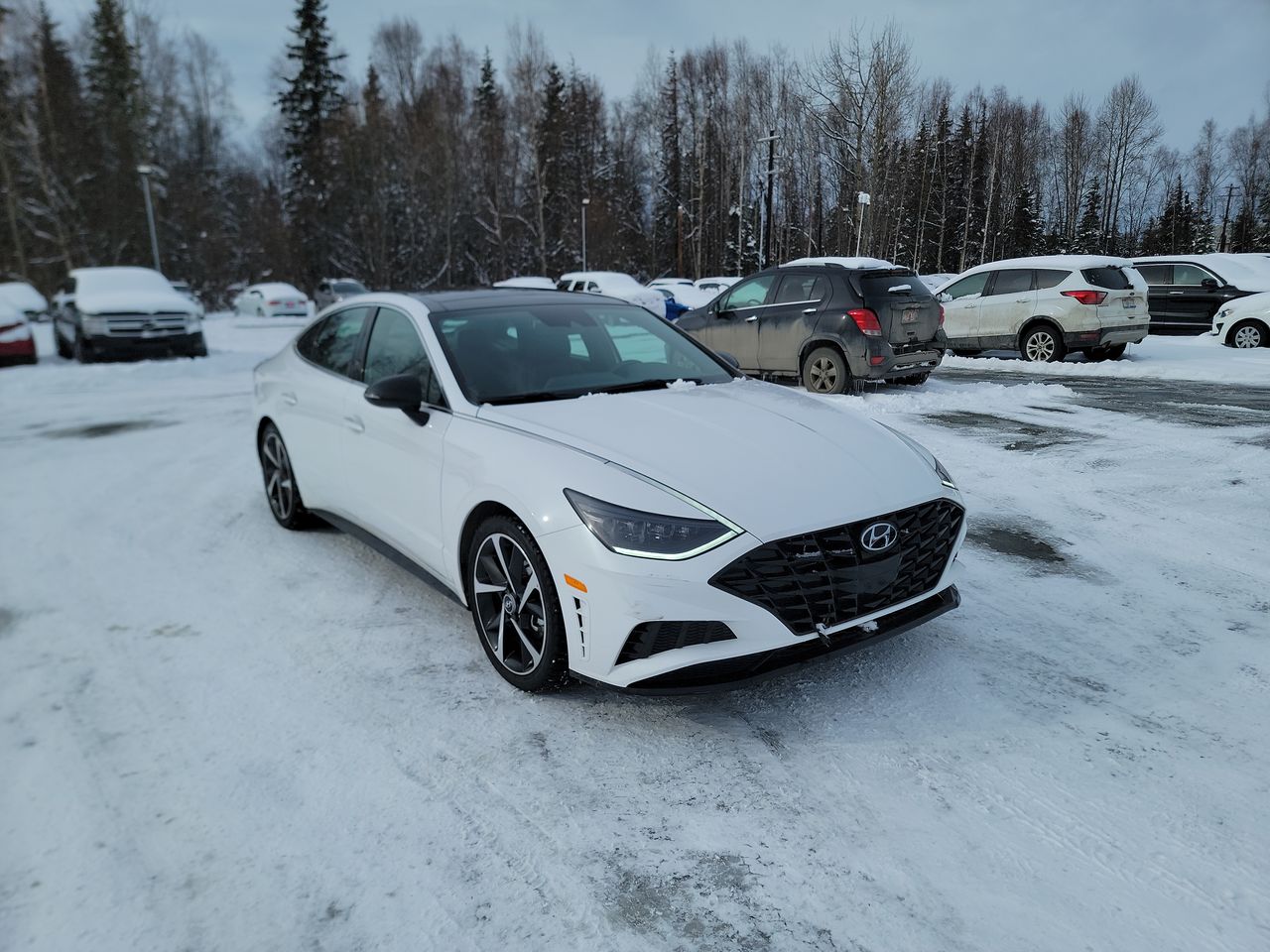 Certified 2023 Hyundai Sonata SEL Plus with VIN KMHL44J20PA337180 for sale in Anchorage, AK