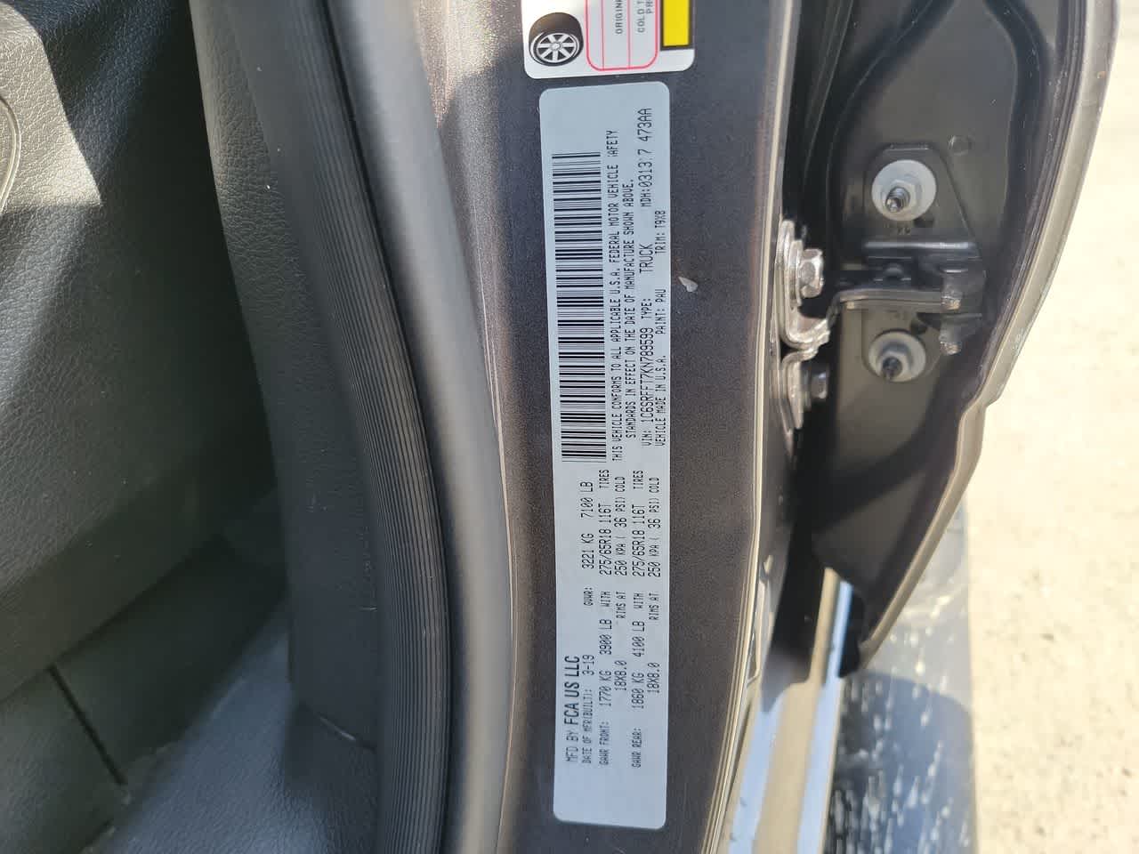 Thumbnail: 2019 RAM 1500 - 23