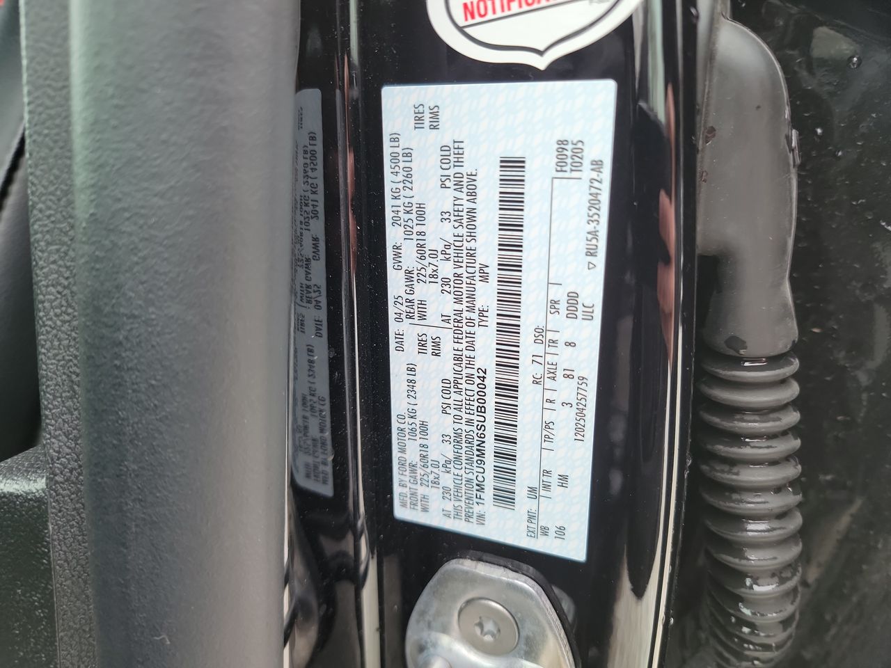 Thumbnail: 2025 Ford Escape - 22