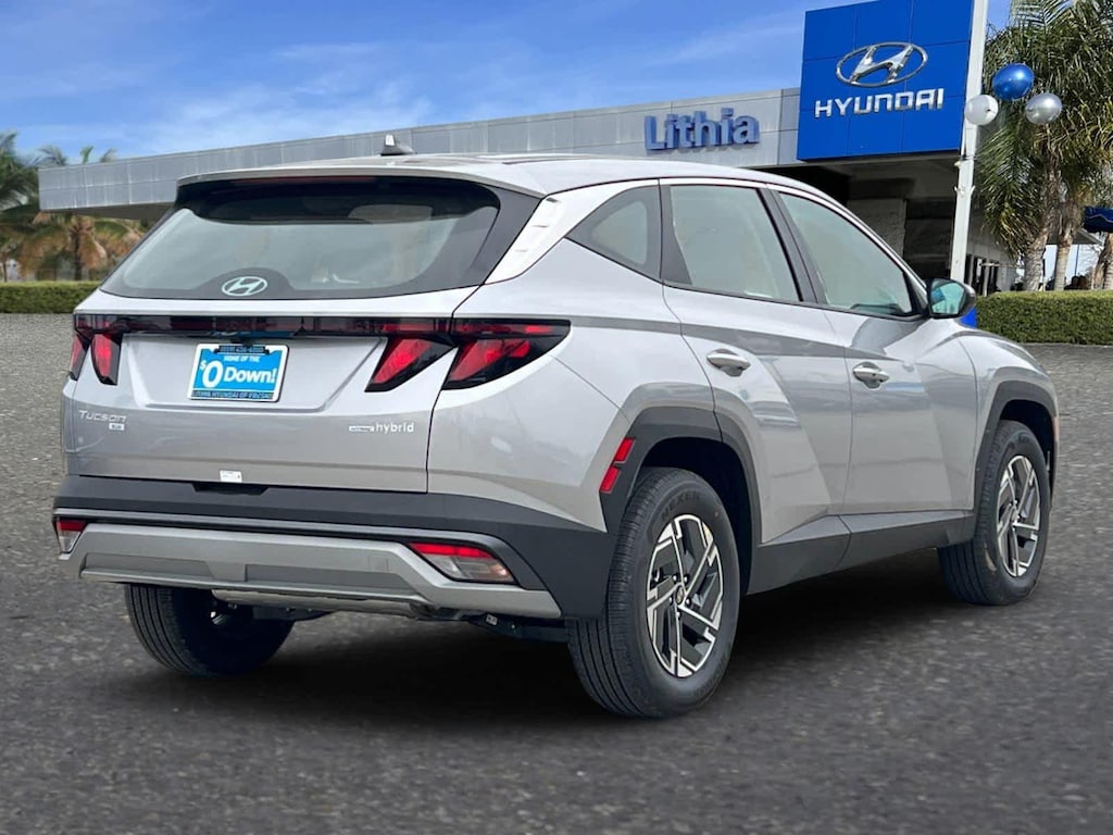 New 2026 Hyundai Tucson Hybrid Blue SUV