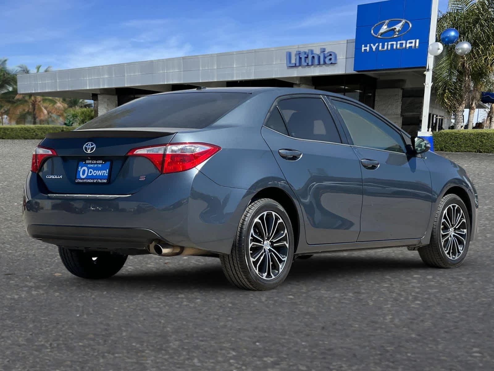 Used 2014 Toyota Corolla S Premium with VIN 5YFBURHE8EP076421 for sale in Fresno, CA