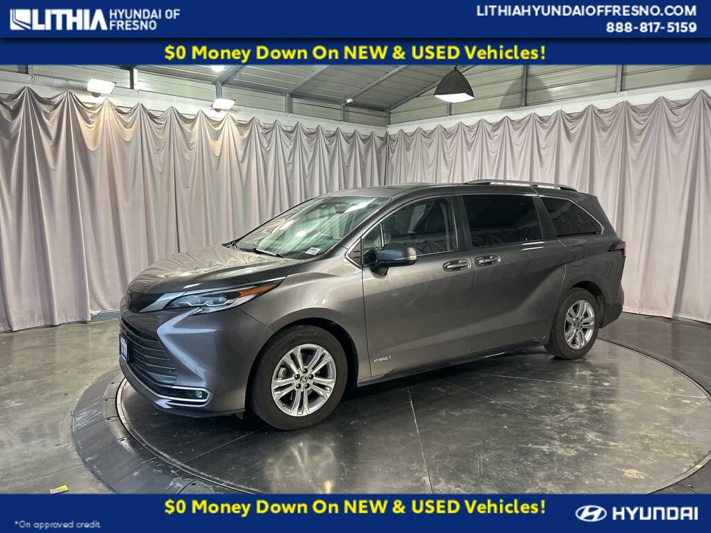 Used 2021 Toyota Sienna Platinum 7 Passenger Van