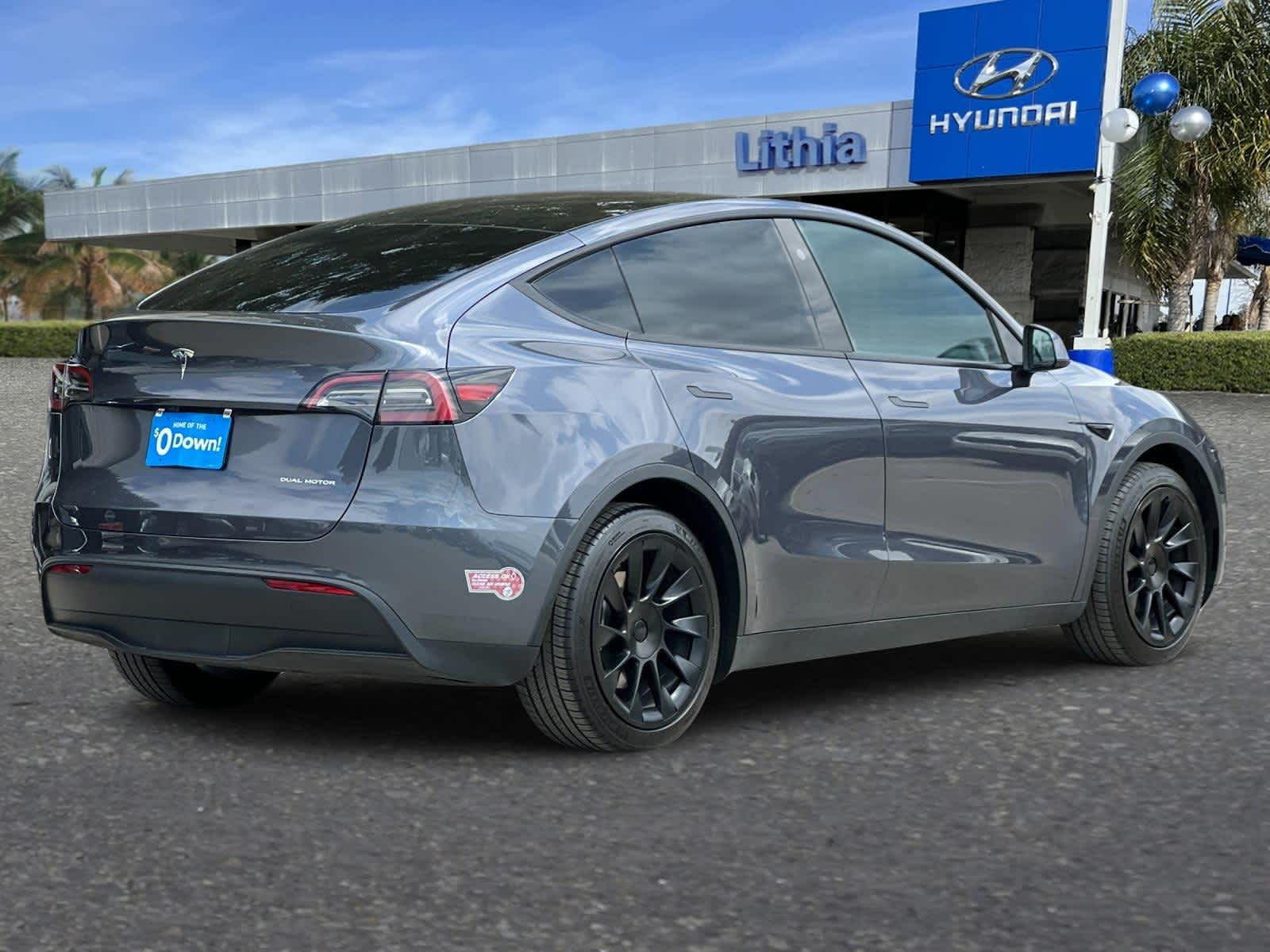 Used 2023 Tesla Model Y Long Range with VIN 7SAYGDEEXPF901059 for sale in Fresno, CA