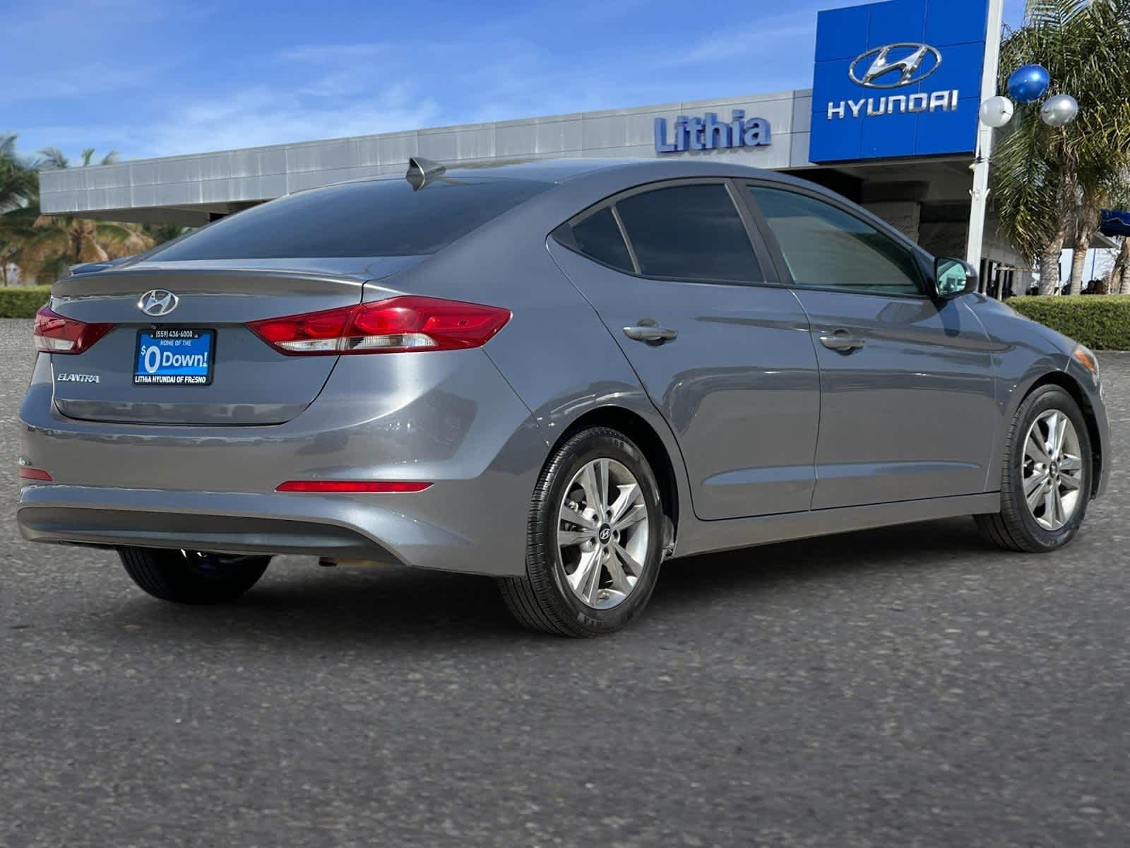 Used 2018 Hyundai Elantra SEL with VIN 5NPD84LF3JH240049 for sale in Fresno, CA