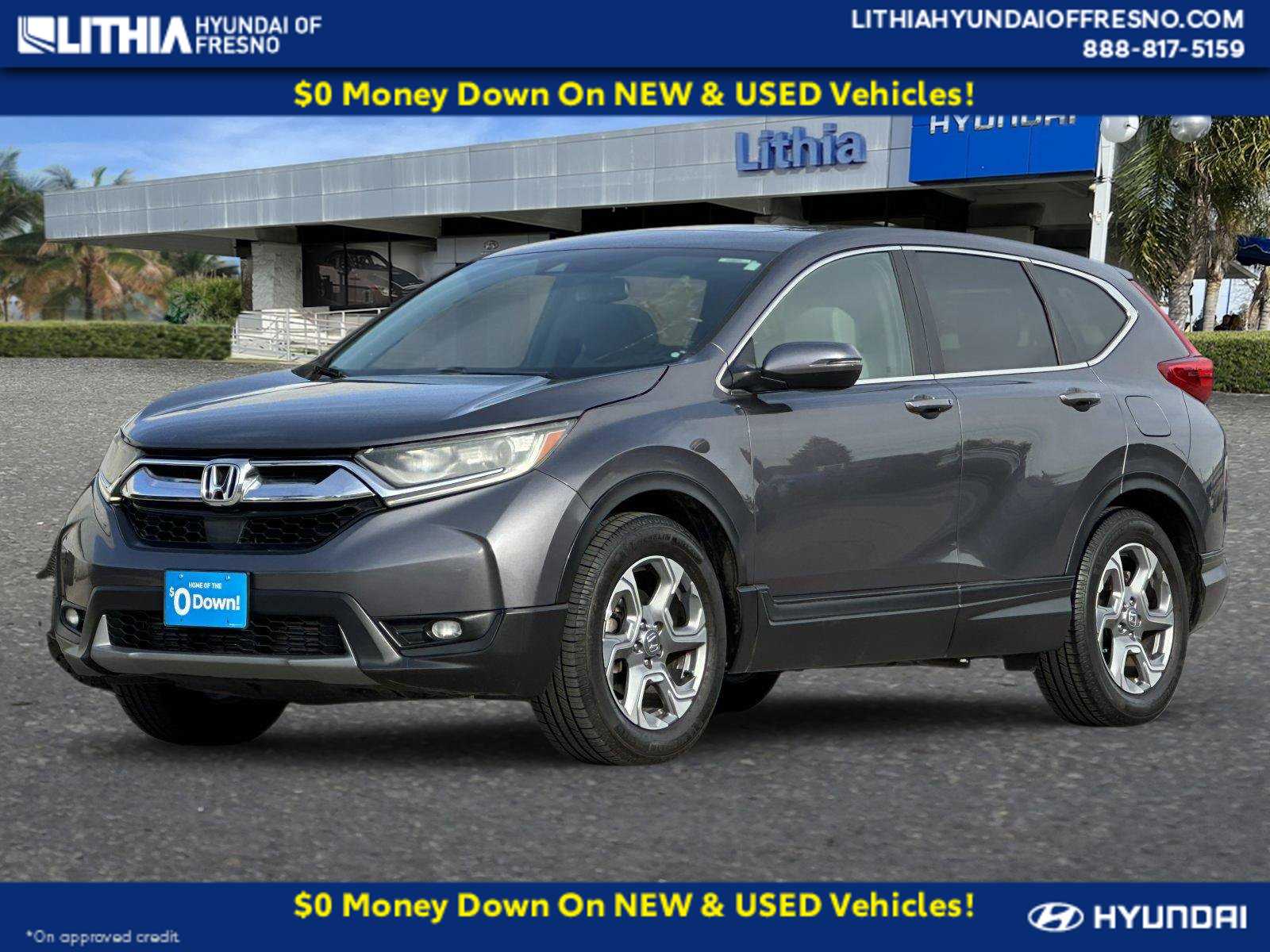 2017 Honda CR-V SUV Gray For Sale in Fresno CA