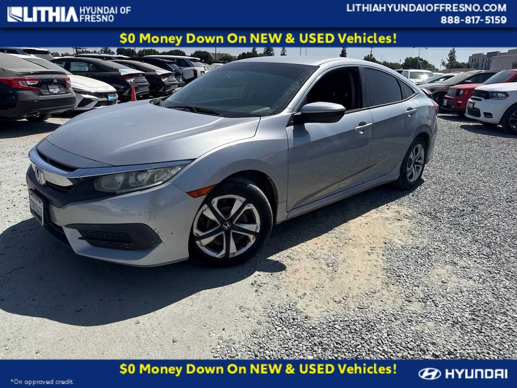 Used 2016 Honda Civic LX Sedan