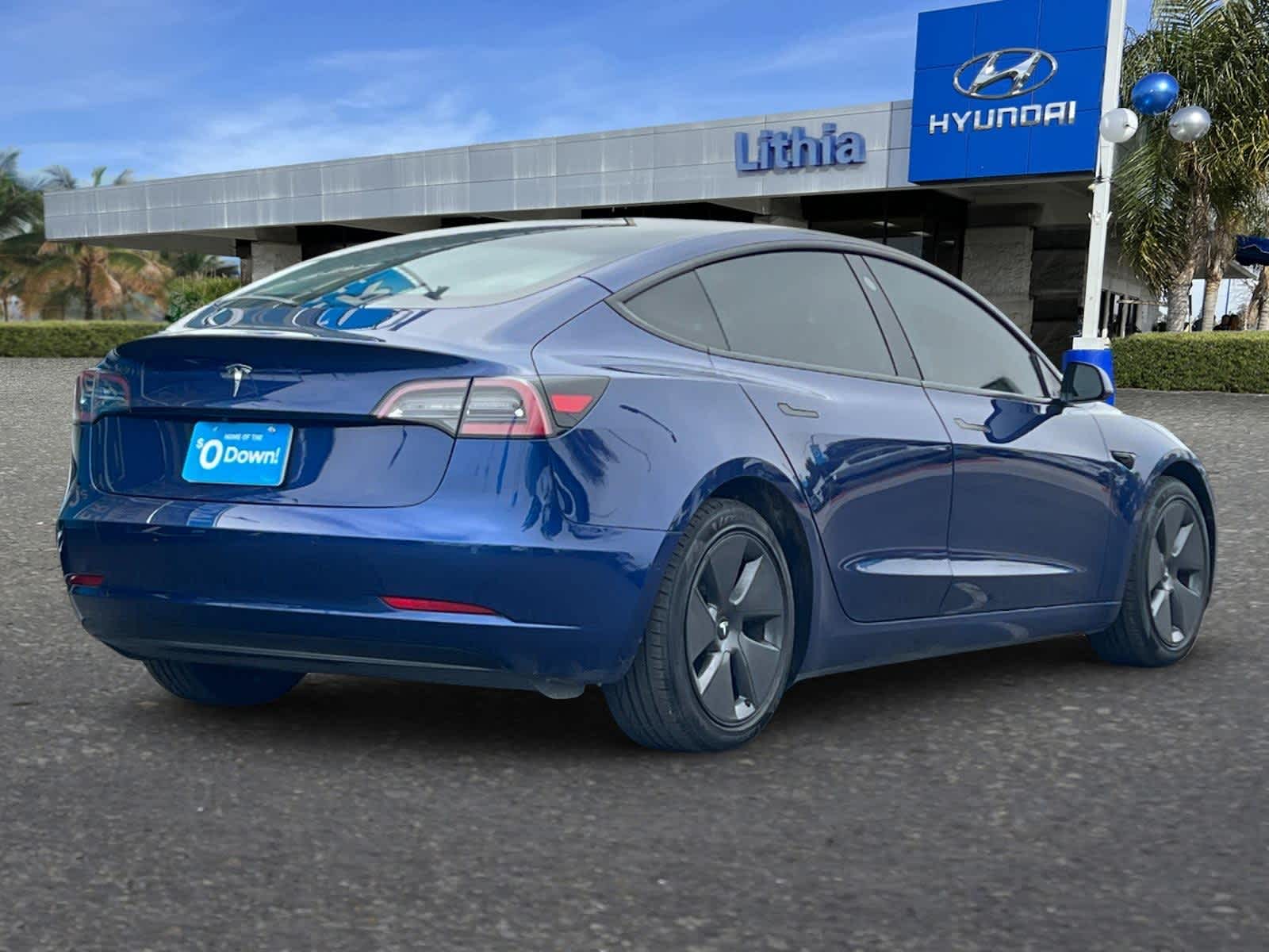 Used 2021 Tesla Model 3 Base with VIN 5YJ3E1EA8MF073842 for sale in Fresno, CA