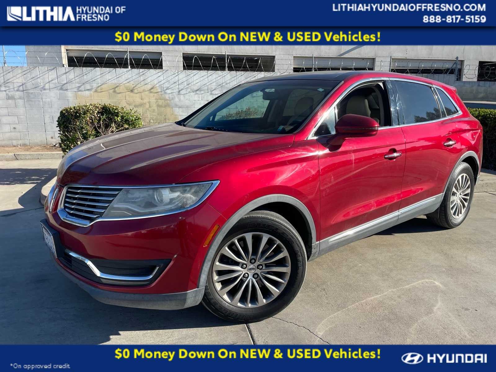 2016 Lincoln MKX Select -
                Fresno, CA