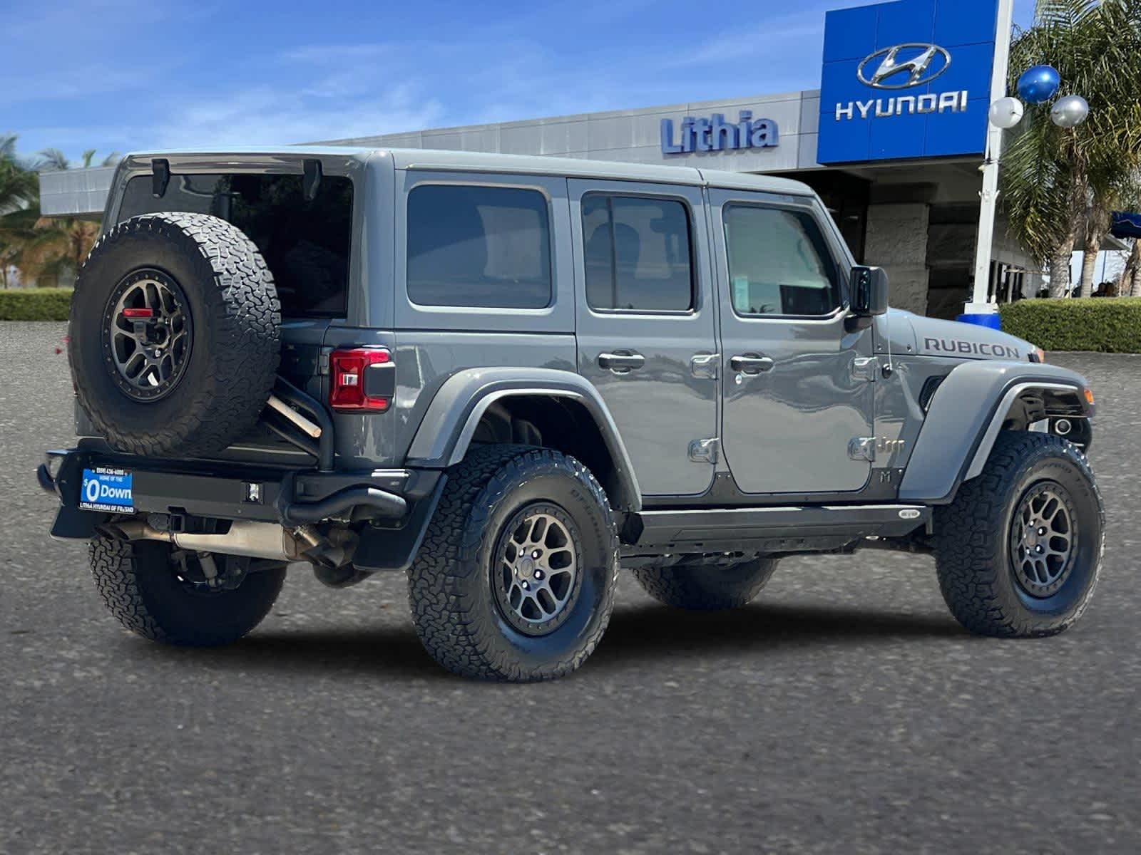 Used 2021 Jeep Wrangler Unlimited Rubicon 392 with VIN 1C4JJXSJ1MW855356 for sale in Fresno, CA