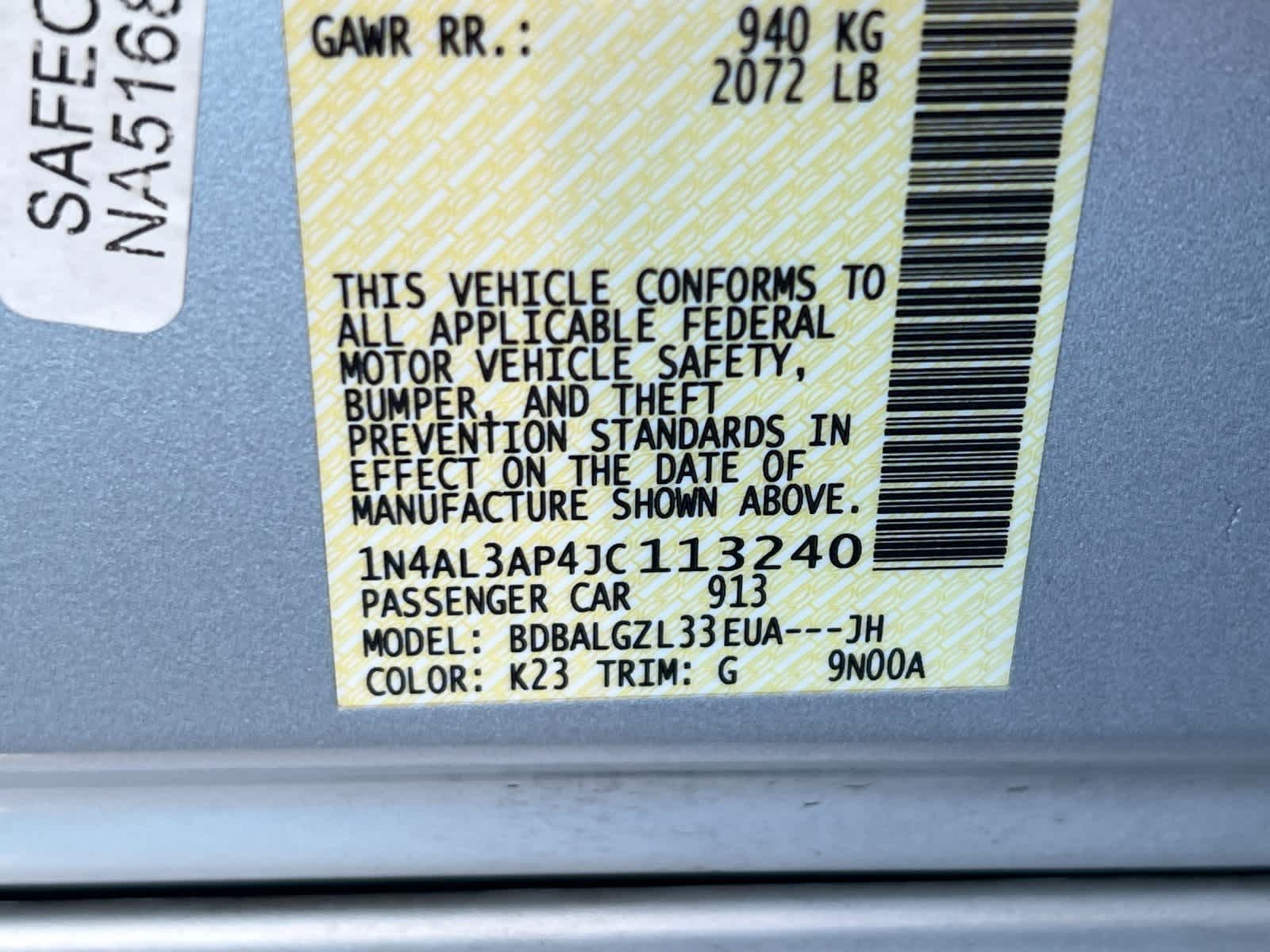 Thumbnail: 2018 Nissan Altima - 29