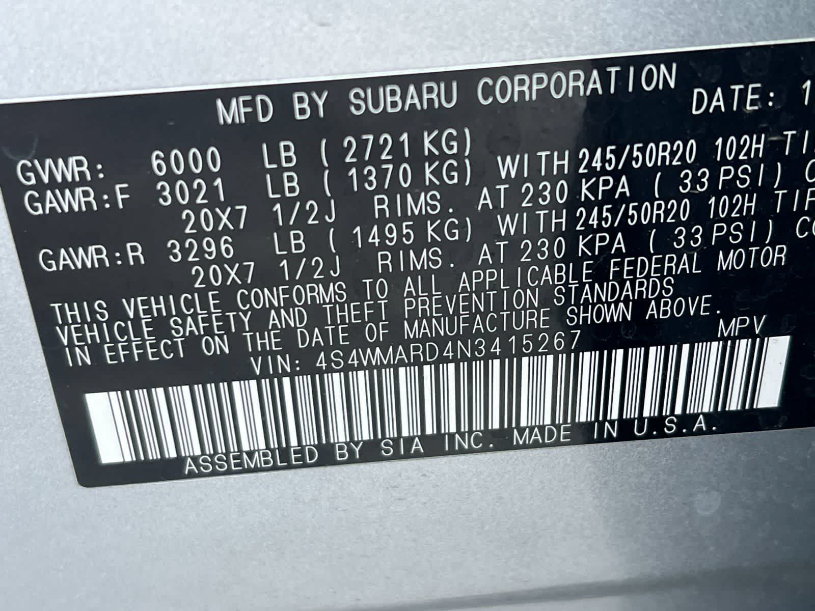 Thumbnail: 2022 Subaru Ascent - 32