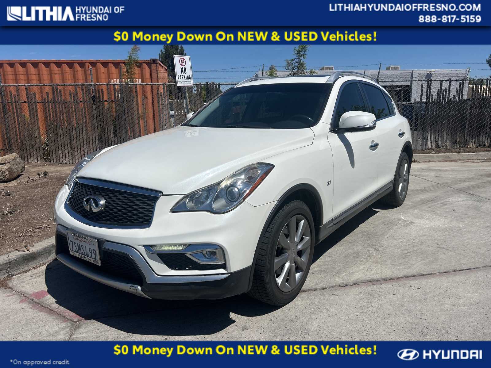 2016 INFINITI QX50  -
                  Fresno, CA
