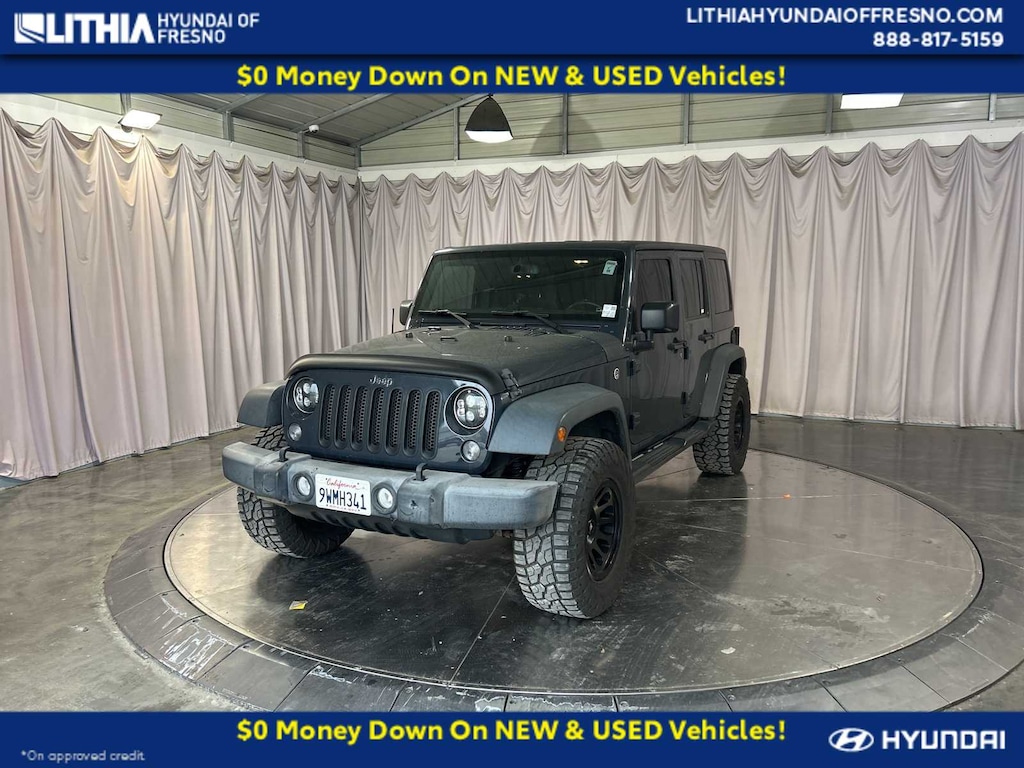 Used 2016 Jeep Wrangler JK Unlimited Sport 4X4 SUV