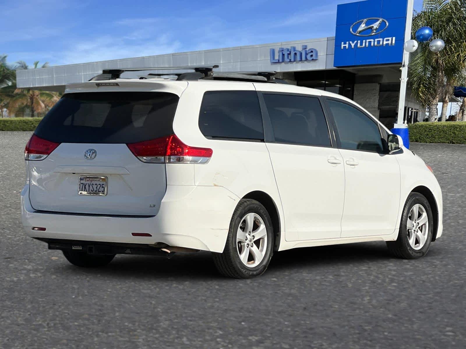 Used 2014 Toyota Sienna LE with VIN 5TDKK3DC8ES445745 for sale in Fresno, CA