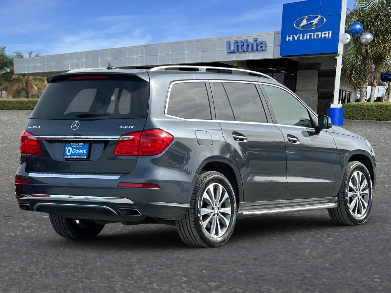 Used 2015 Mercedes-Benz GL-Class GL450 with VIN 4JGDF6EE1FA612200 for sale in Fresno, CA