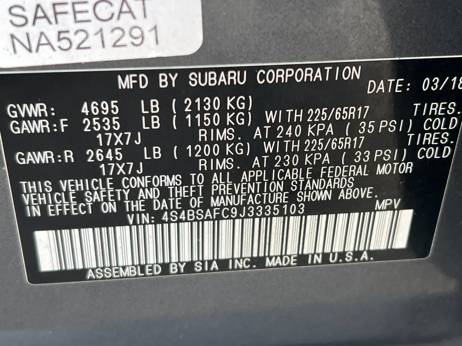 Thumbnail: 2018 Subaru Outback - 30