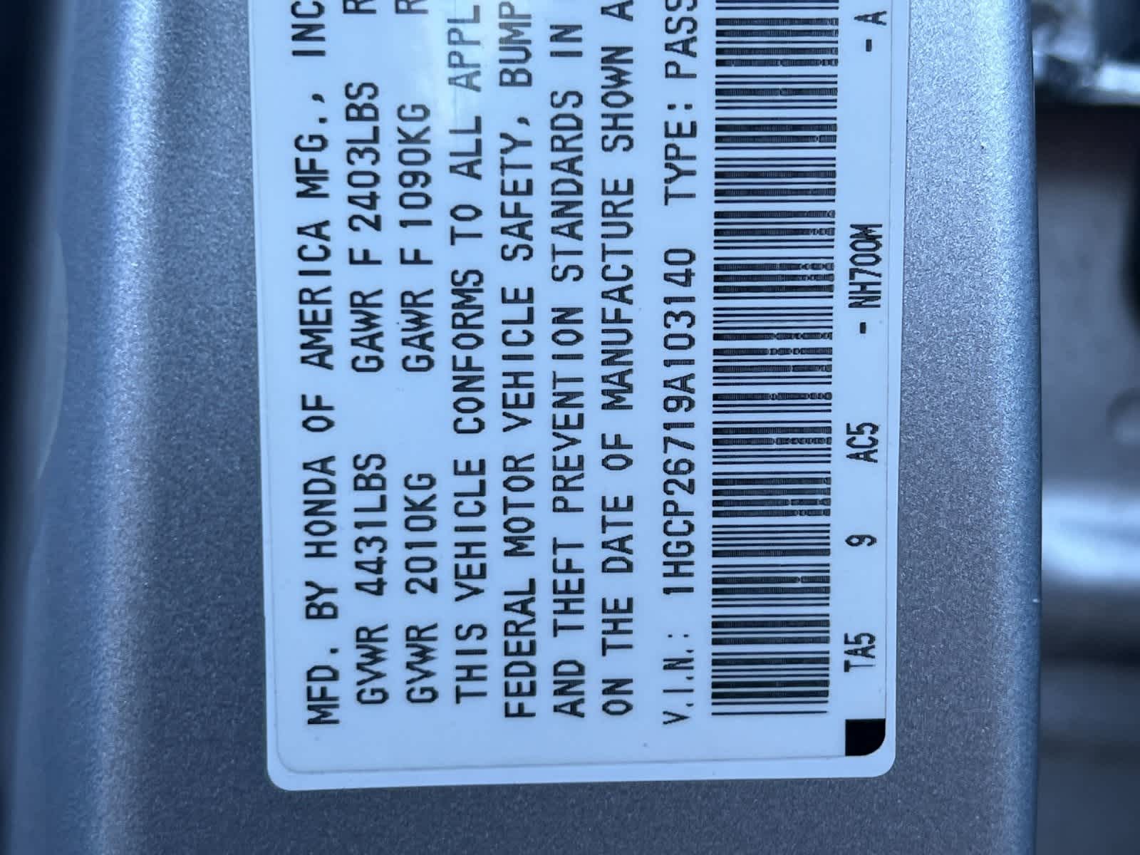Thumbnail: 2009 Honda Accord - 26