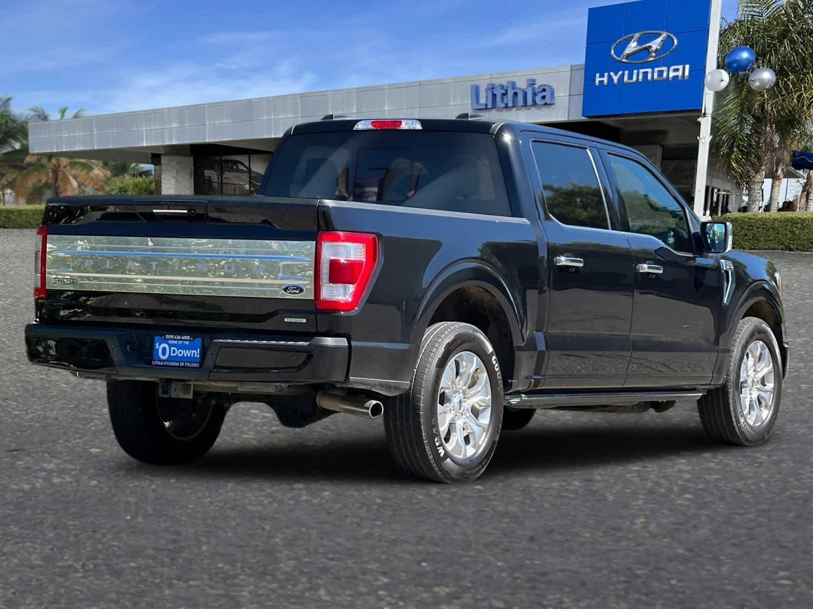 Used 2023 Ford F-150 Platinum with VIN 1FTEW1C84PFC00382 for sale in Fresno, CA