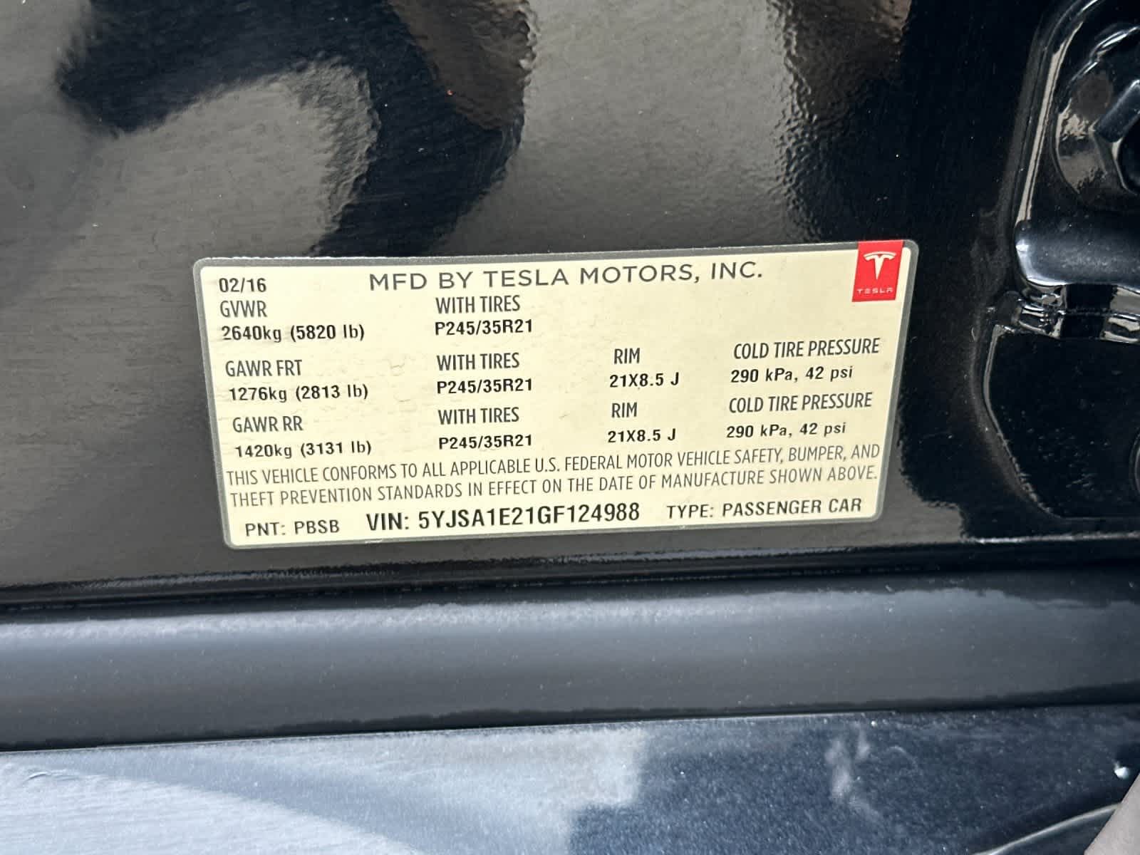 Thumbnail: 2016 Tesla Model S - 31