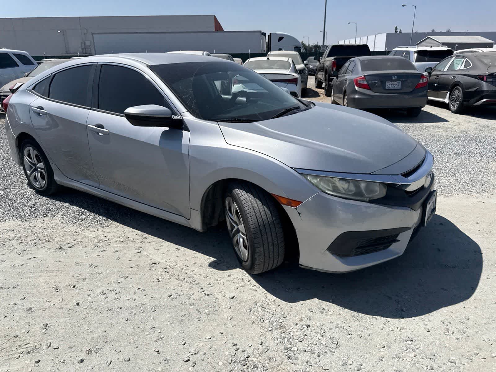 Used 2016 Honda Civic LX with VIN 2HGFC2F55GH531816 for sale in Fresno, CA
