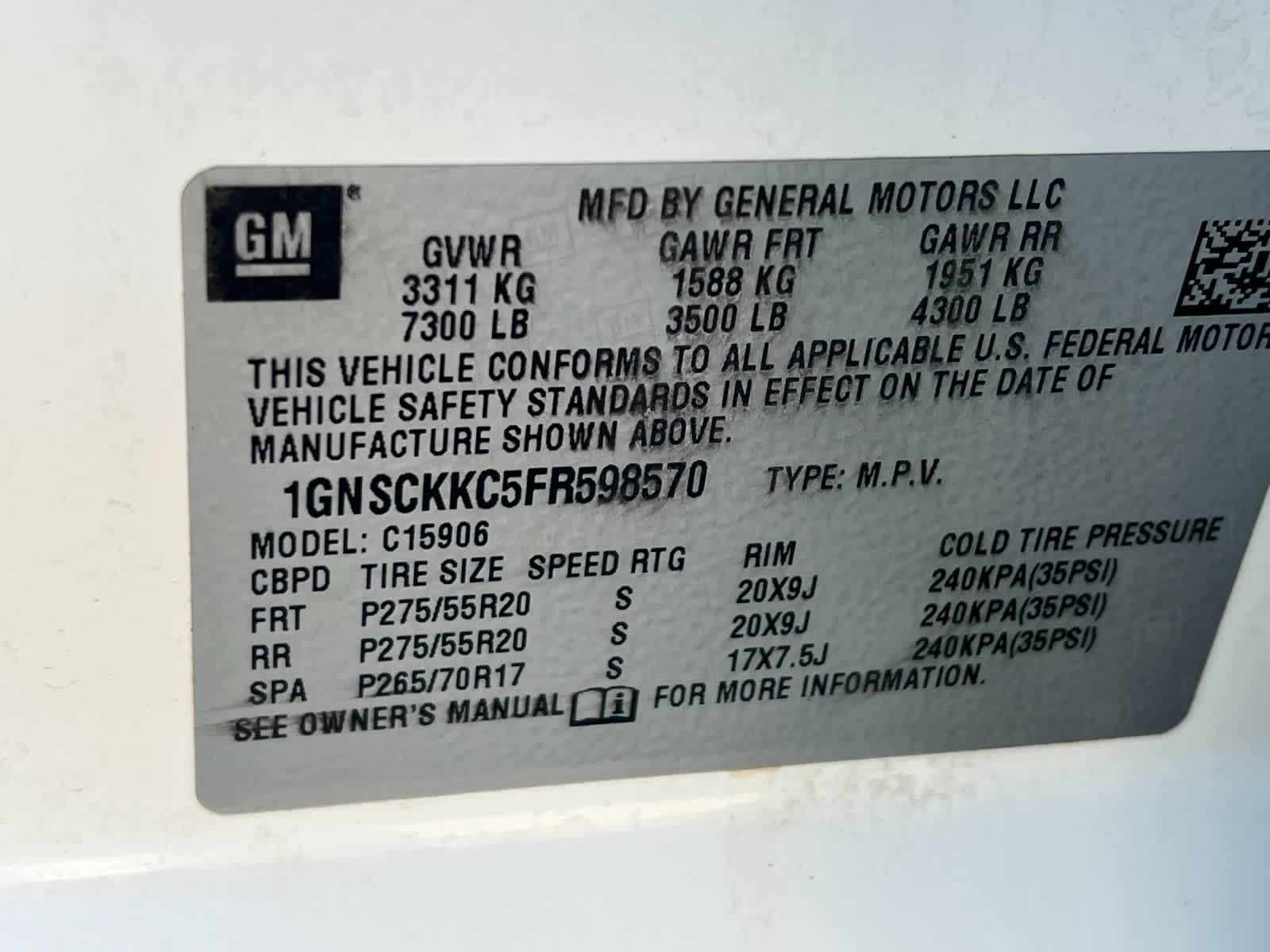 Thumbnail: 2015 Chevrolet Suburban - 33