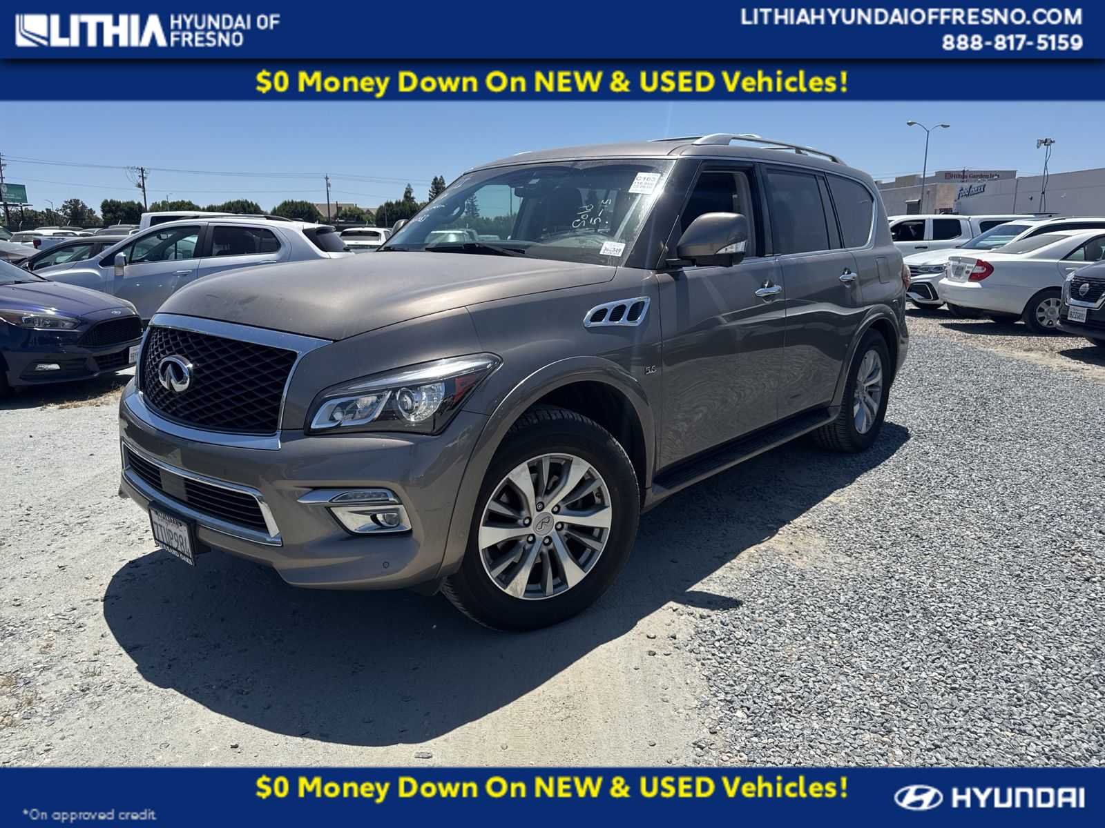 2016 INFINITI QX80  -
                  Fresno, CA