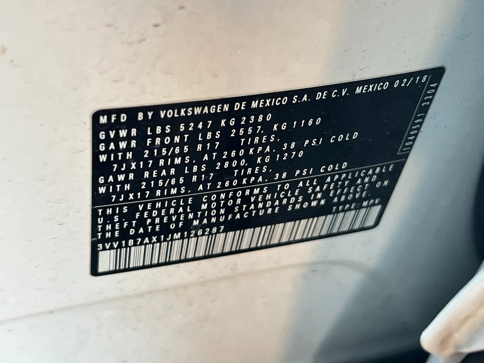 Thumbnail: 2018 Volkswagen Tiguan - 31