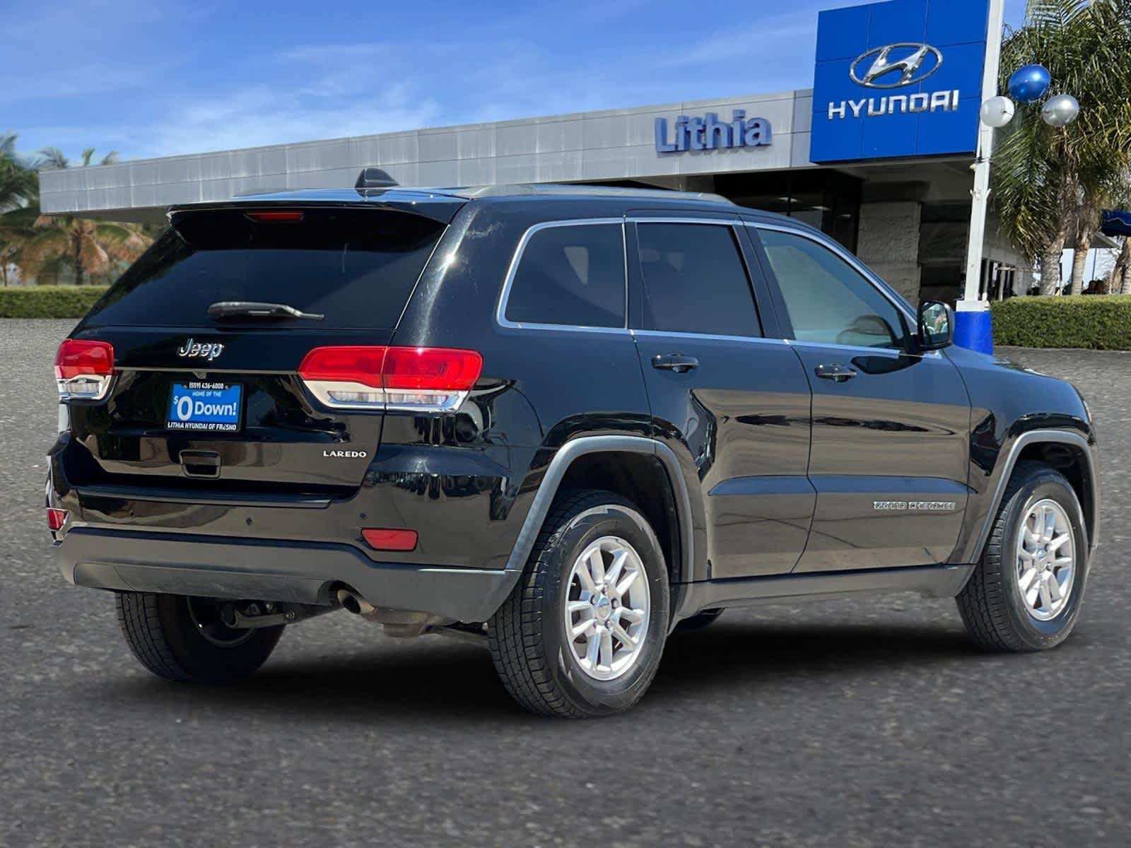 Used 2019 Jeep Grand Cherokee Laredo E with VIN 1C4RJEAG1KC603702 for sale in Fresno, CA