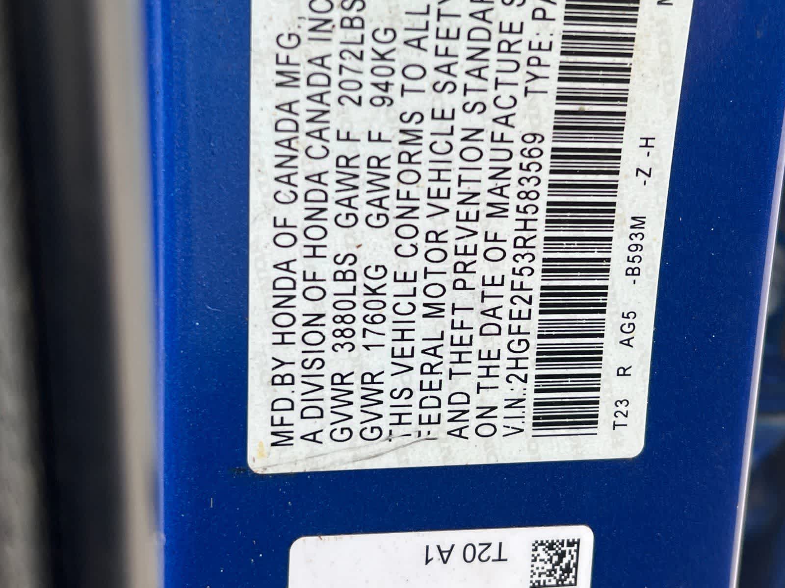 Thumbnail: 2024 Honda Civic - 29