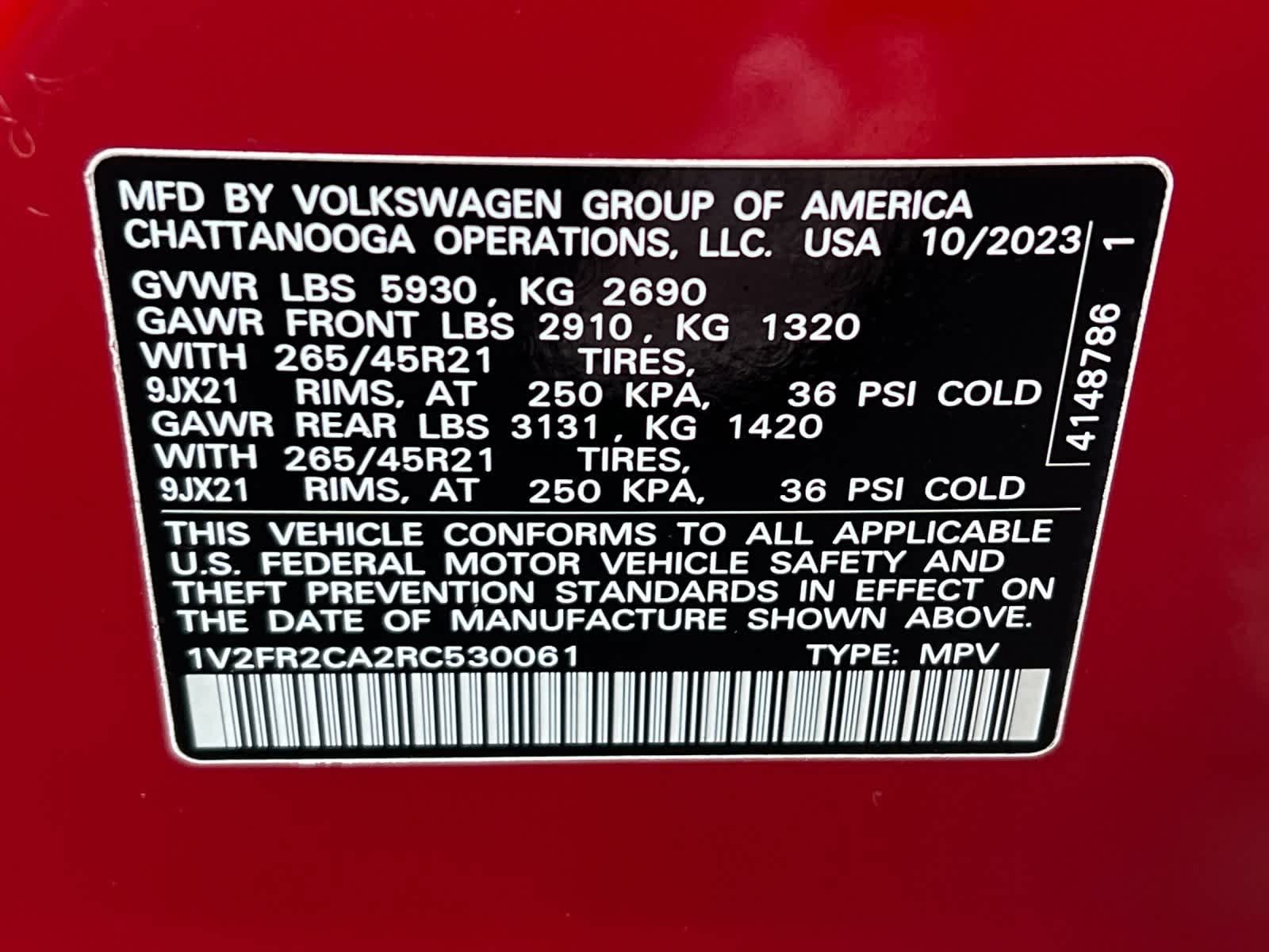 Thumbnail: 2024 Volkswagen Atlas - 32