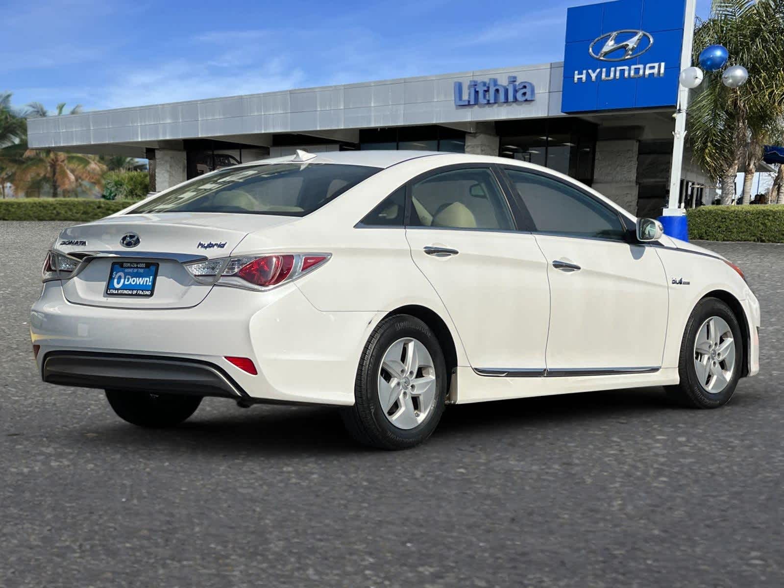 Used 2012 Hyundai Sonata Hybrid Base with VIN KMHEC4A45CA041840 for sale in Fresno, CA